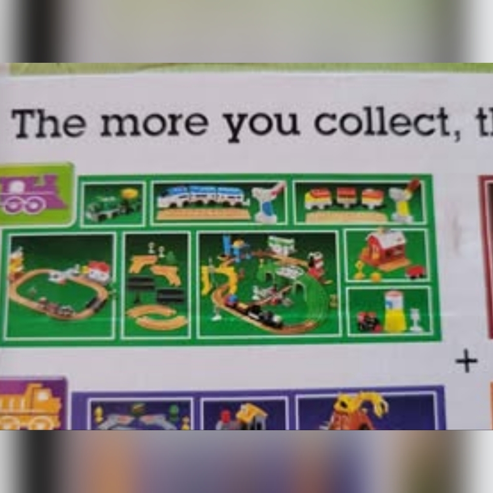 Fisher Price Main LineTrain Set with Two Trains